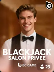 Blackjack Salon Privee BC Exclusives game cover