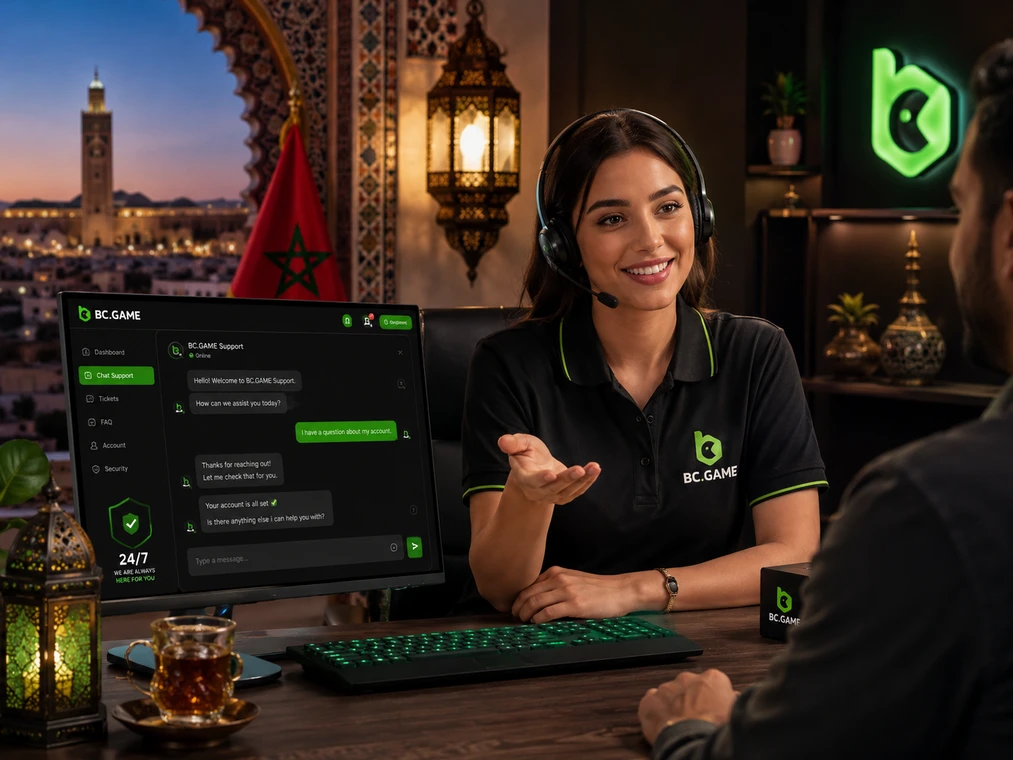 BC Game Morocco customer support assistance