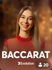 Baccarat Evolution live casino game cover