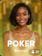 Poker Evolution live casino game cover