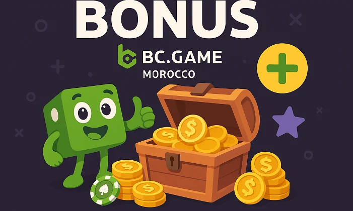 Bonuses available at BC Game Morocco